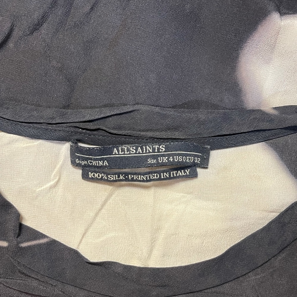 Allsaints Women's Amarlli Resonate Silk Top - Picture 5 of 6